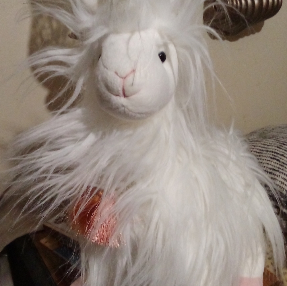 Pier 1 import Llama 16 " Unicorn  plush new with a tag